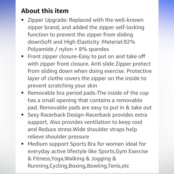 🌿🦋 WANAYOU Women's Seamless Sports Bra 3-Pack - Black, Beige, and White - Picture 6 of 16